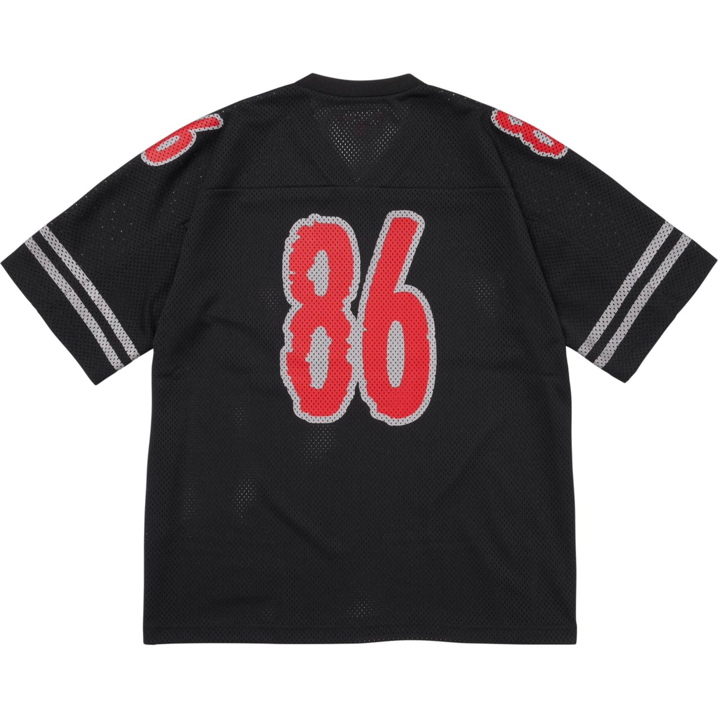 Supreme Reflective Football Jersey "Black"