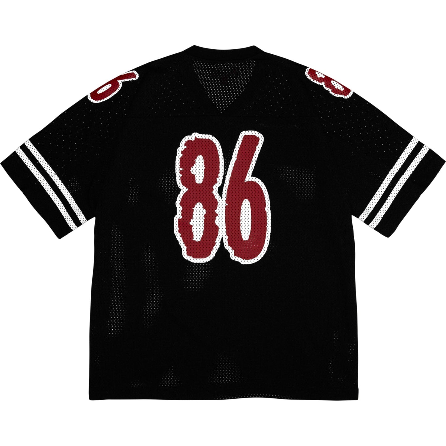 Supreme Reflective Football Jersey "Black"