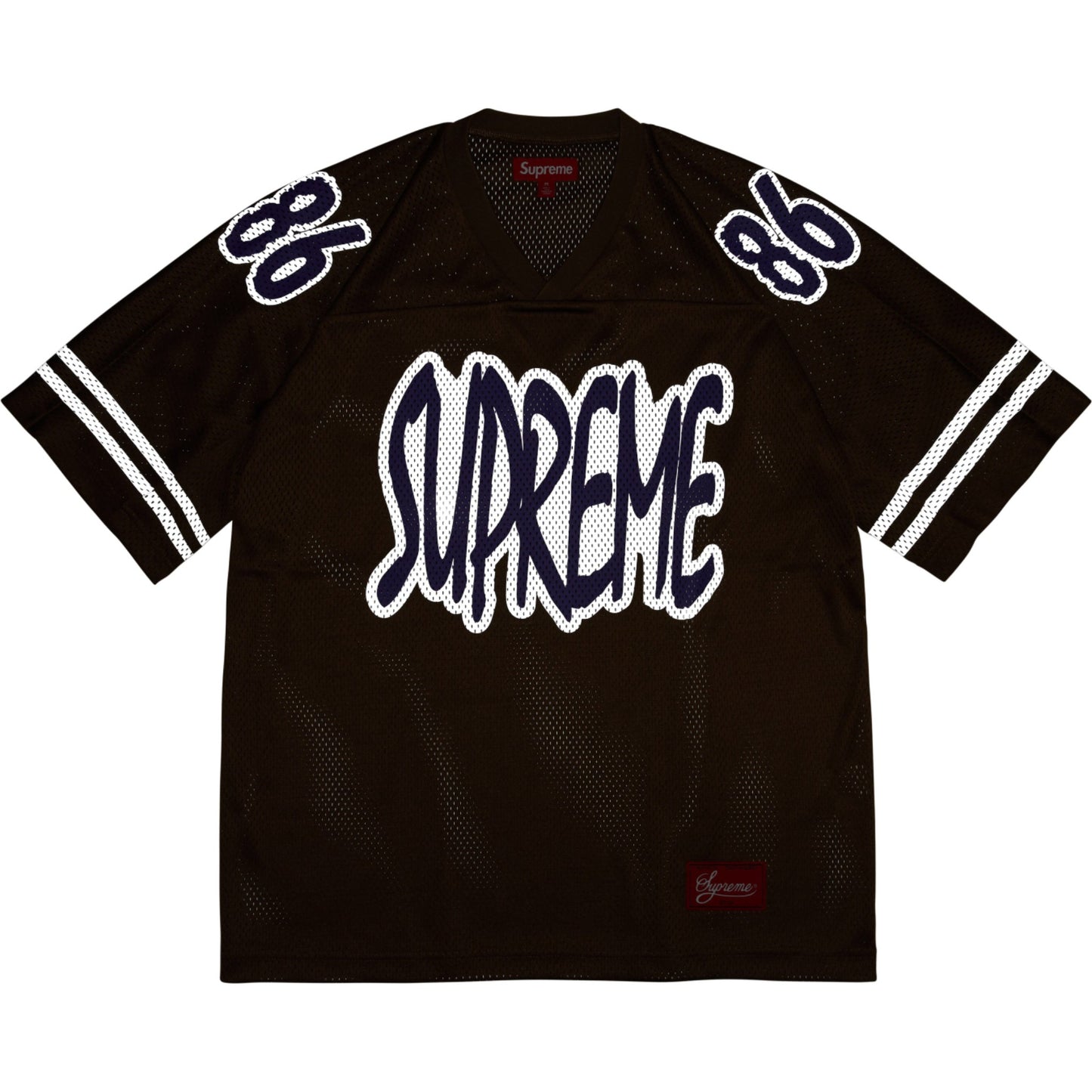 Supreme Reflective Football Jersey "Brown"