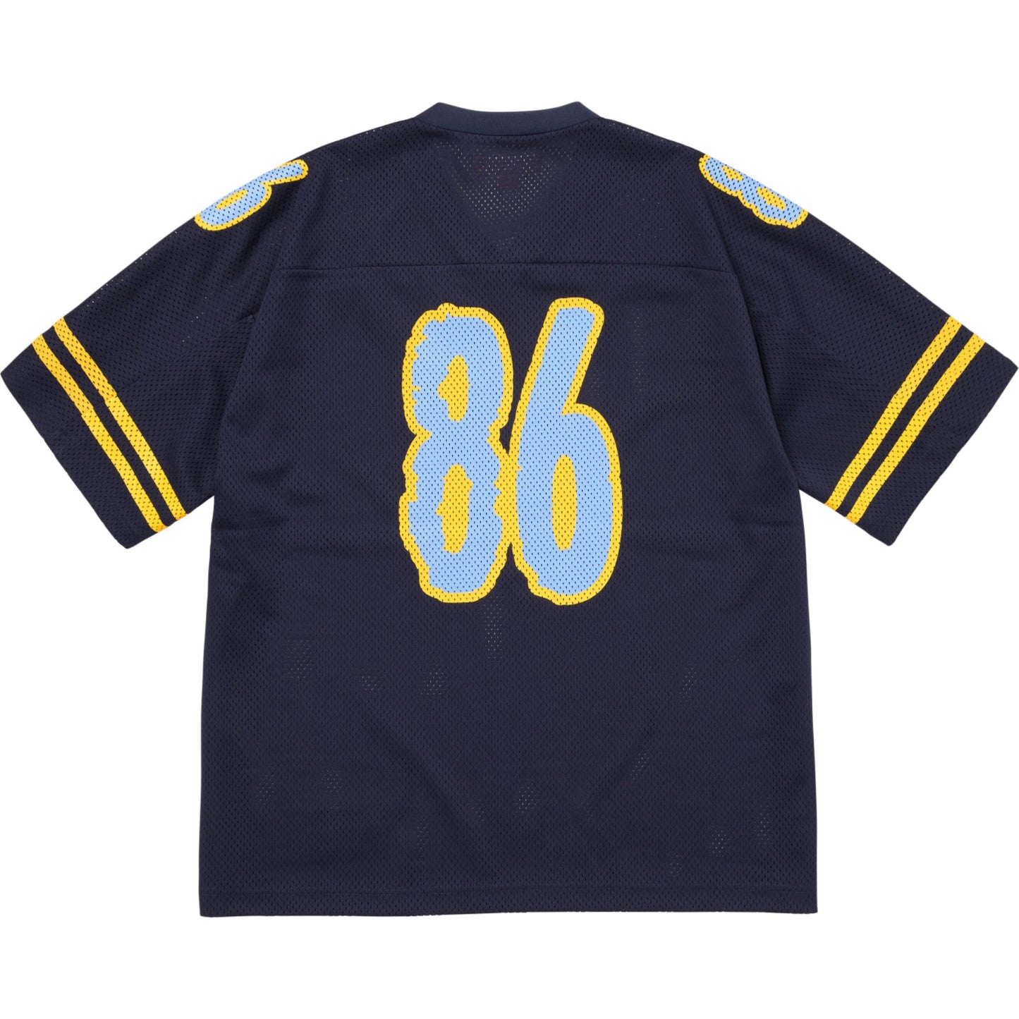 Supreme Reflective Football Jersey "Navy"