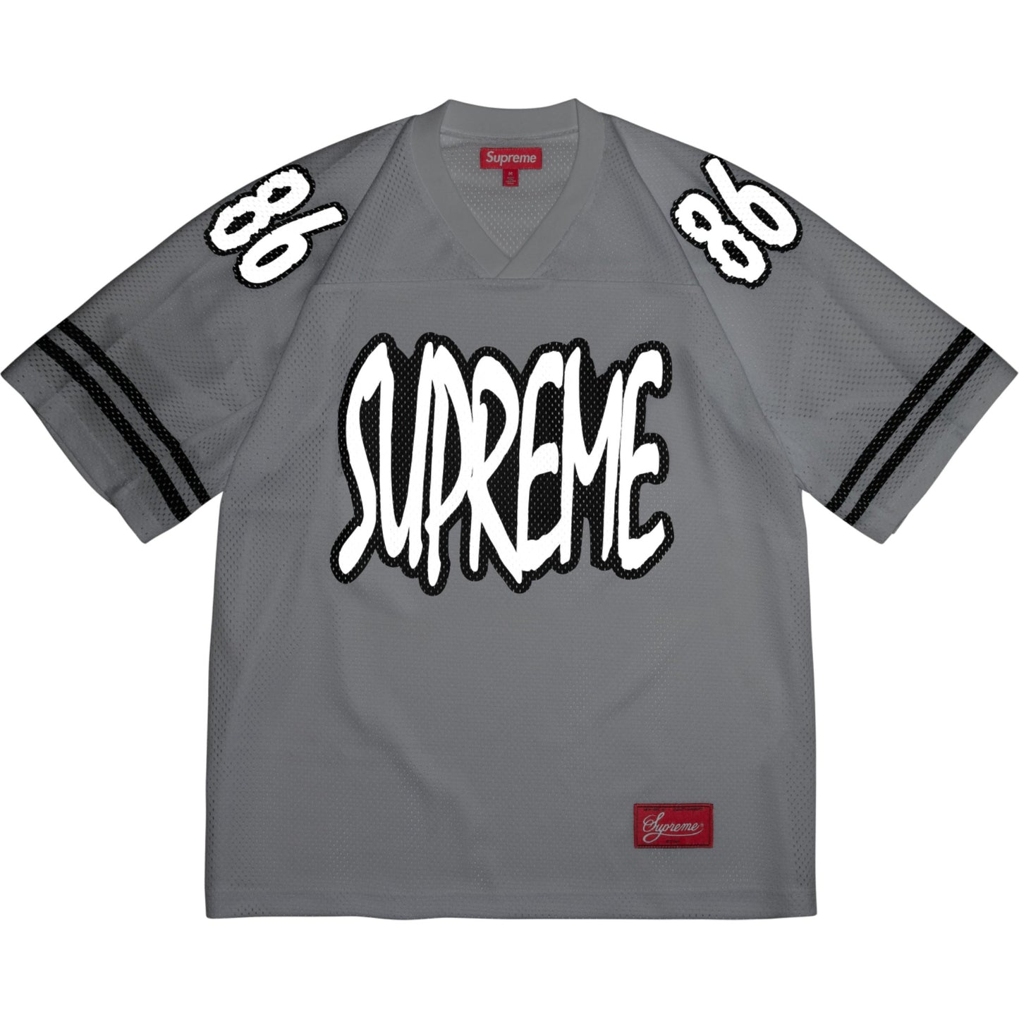 Supreme Reflective Football Jersey "White"