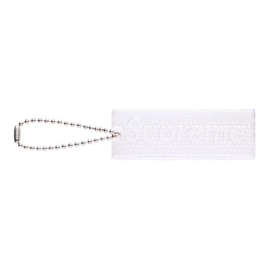 Supreme Reflective Keychain "Clear"
