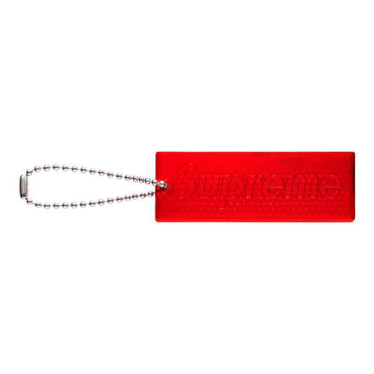 Supreme Reflective Keychain "Red"