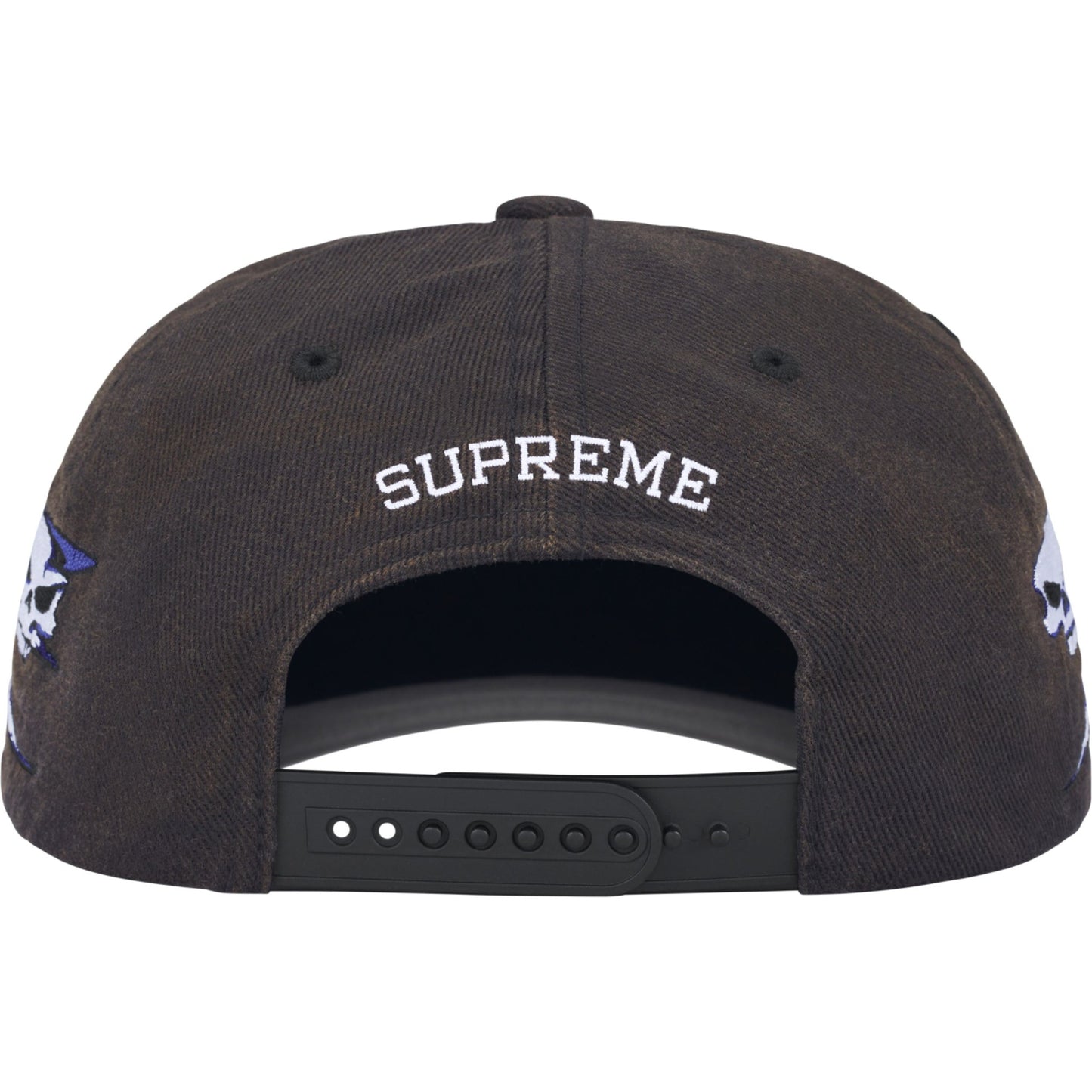Supreme Skulls Spellout 6-Panel "Black"