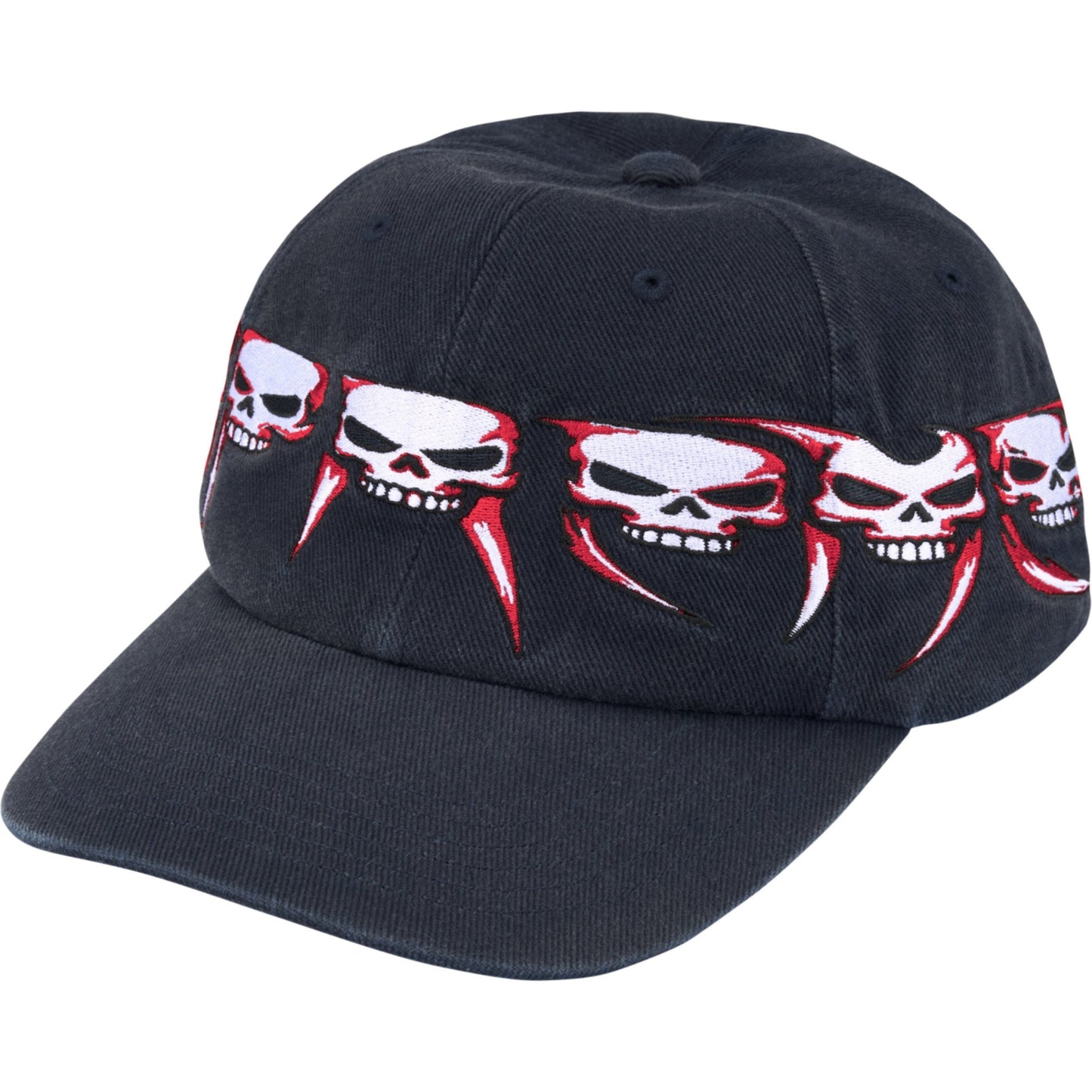 Supreme Skulls Spellout 6-Panel "Navy"