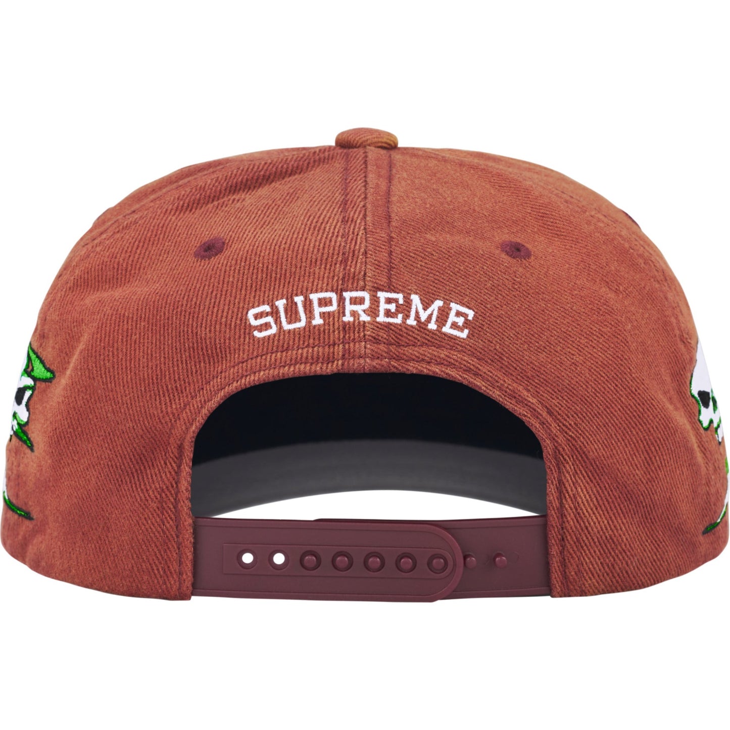 Supreme Skulls Spellout 6-Panel "Rust"