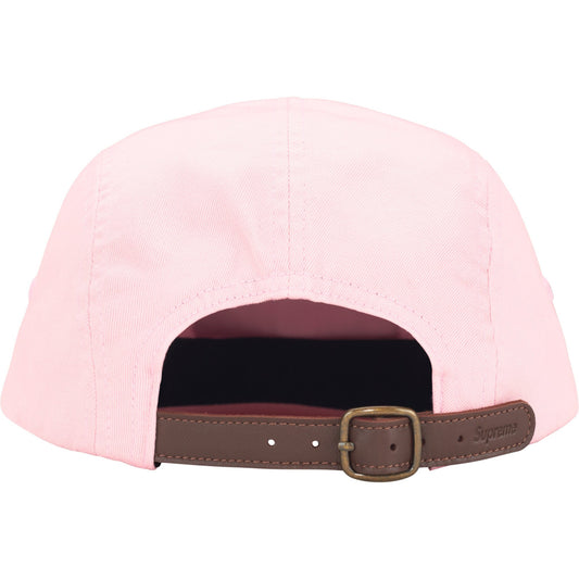 Supreme Washed Chino Twill Camp Cap "Pink"