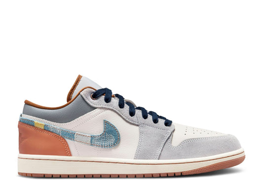 Air Jordan 1 Low SE "Repaired Denim Swoosh"