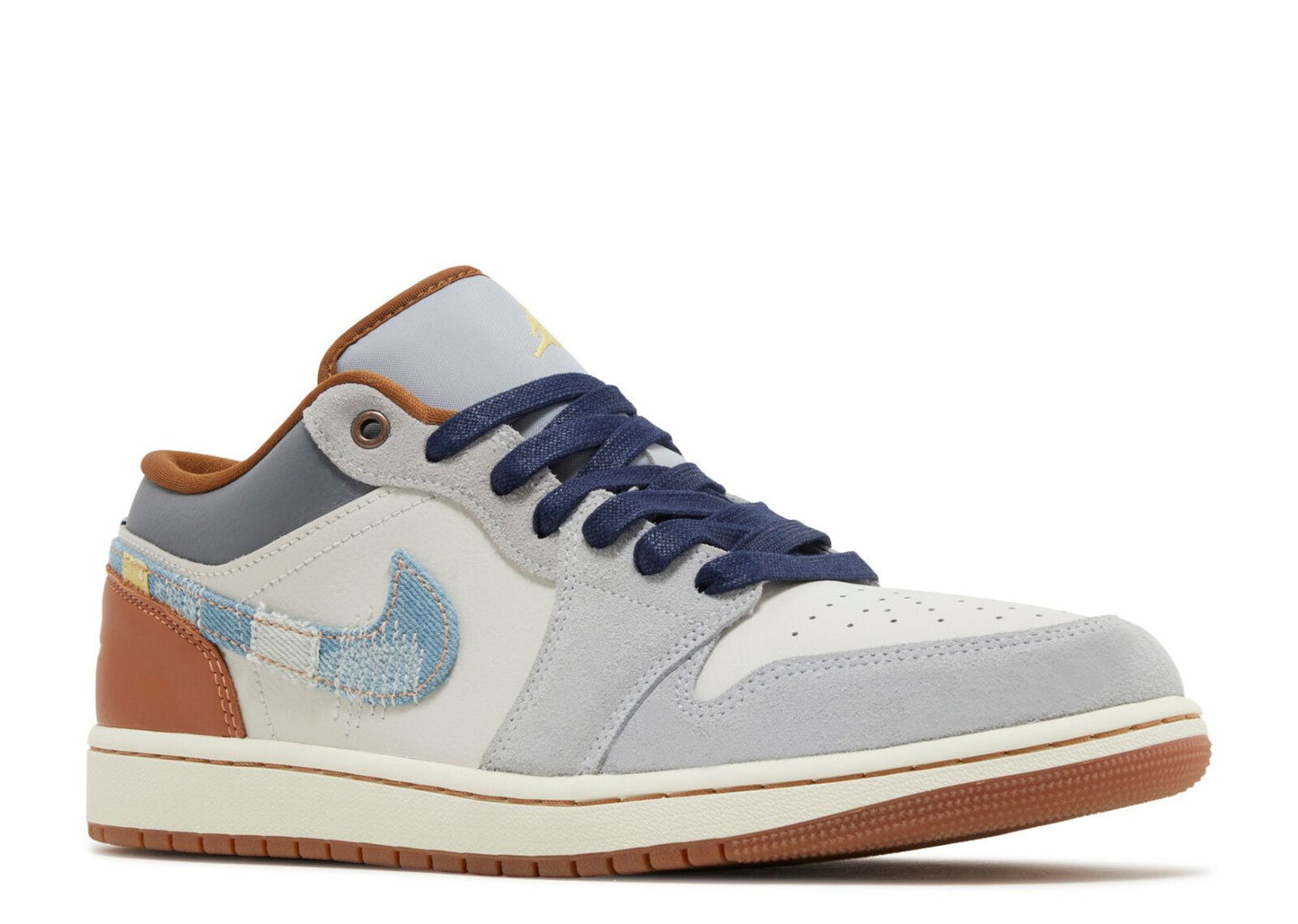 Air Jordan 1 Low SE "Repaired Denim Swoosh"