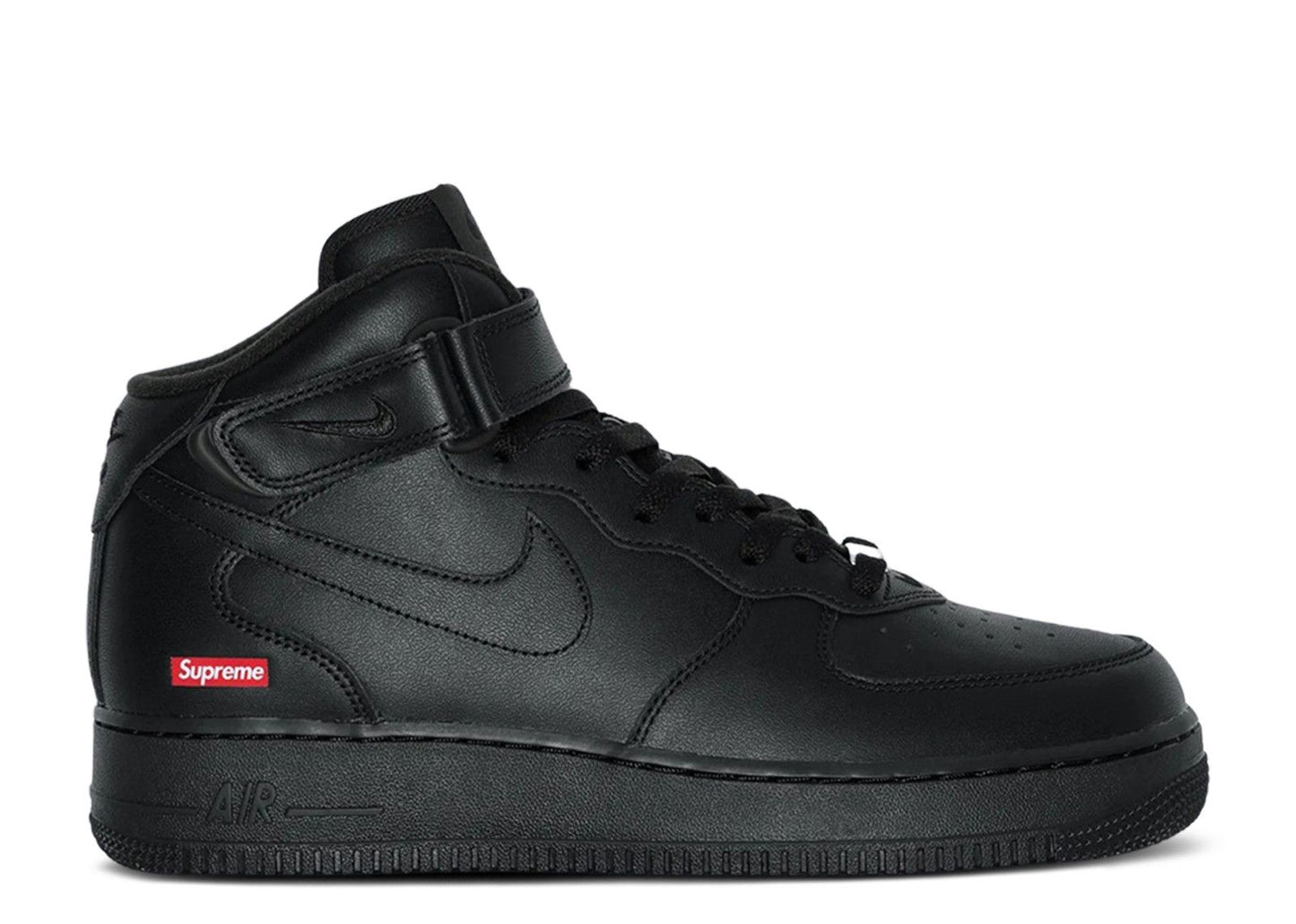 Supreme x Nike Air Force 1 Mid "Box Logo - Black"