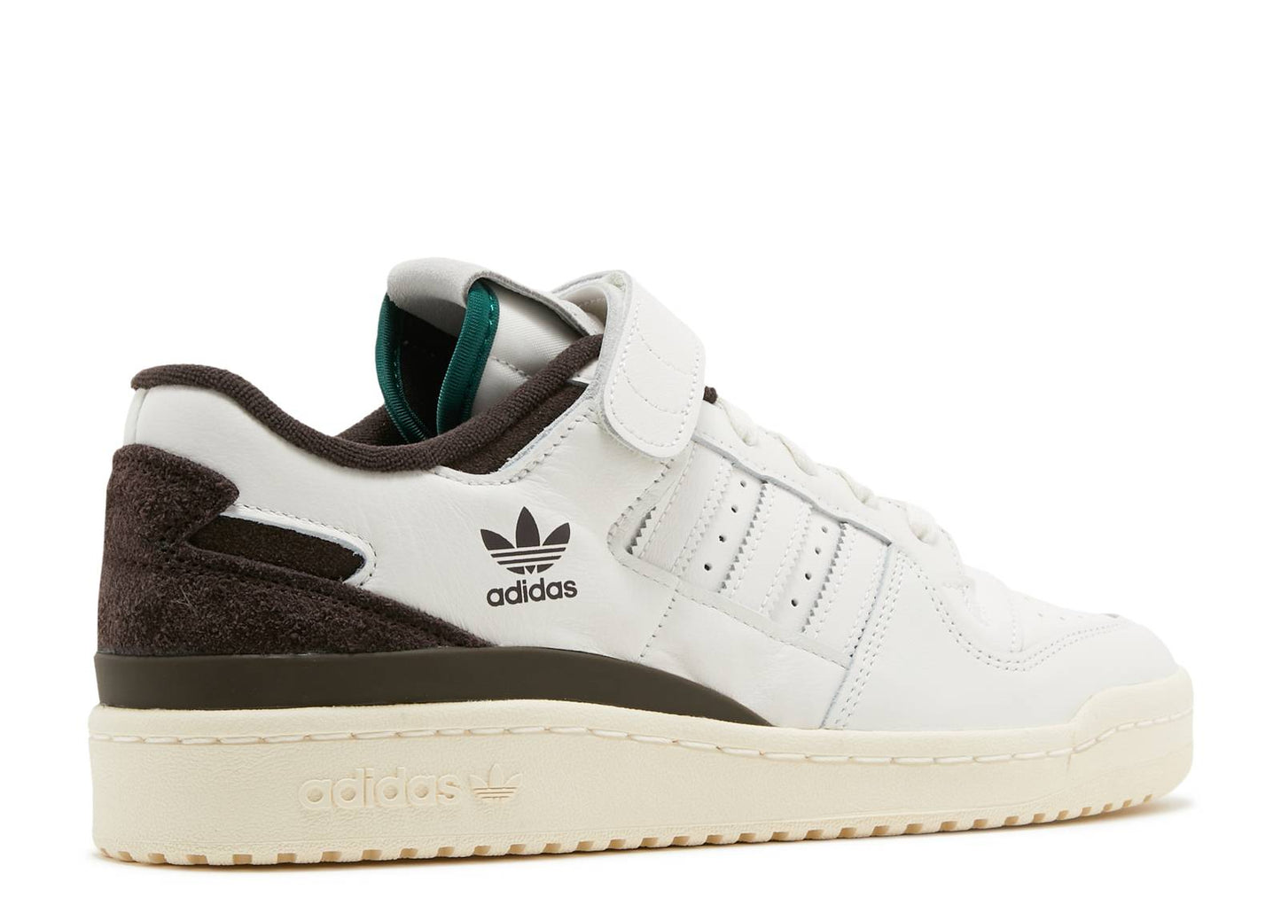 Adidas Forum 84 Low "Cream/Brown/Collegiate Green"