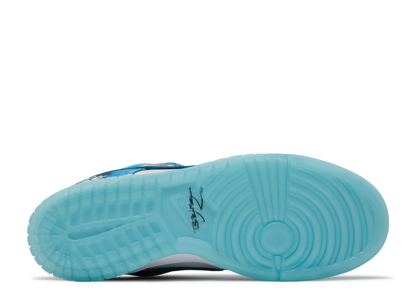 Futura Laboratories x Nike SB Dunk Low "Bleached Aqua"