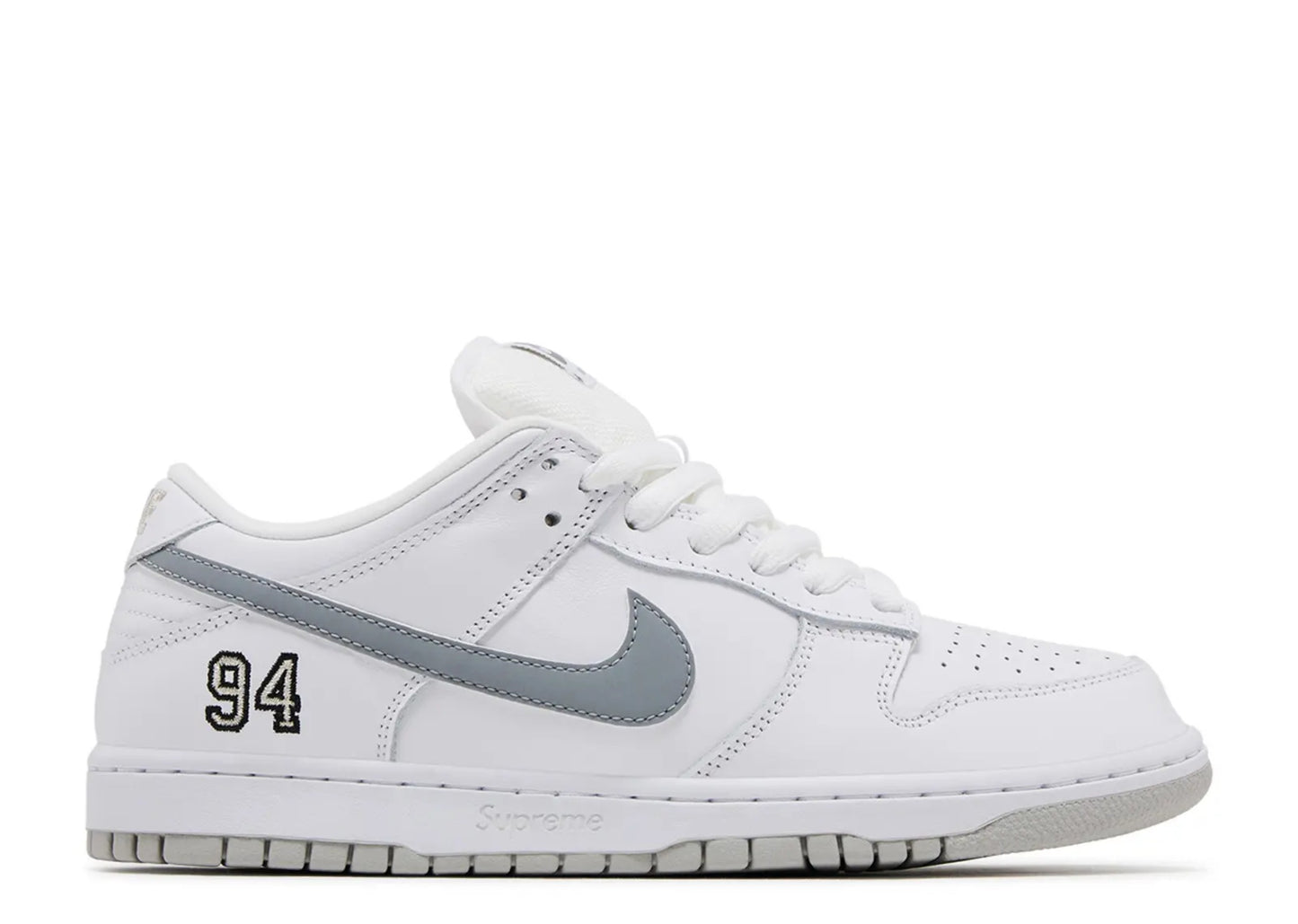 Supreme x Nike SB Dunk Low "White"