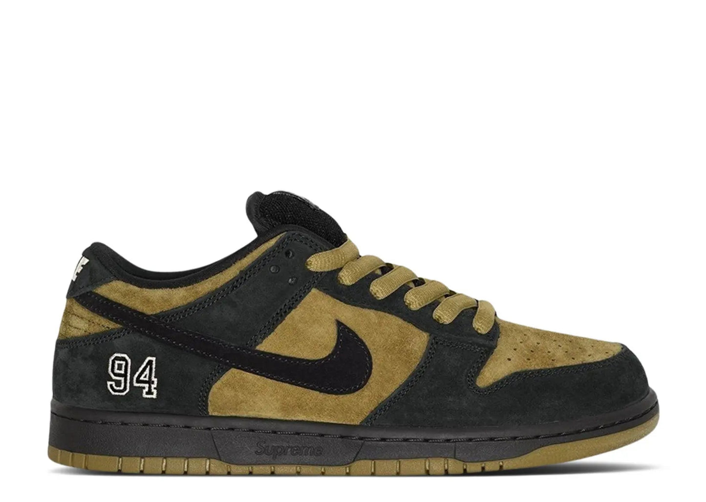 Supreme x Nike SB Dunk Low "Camper Green"