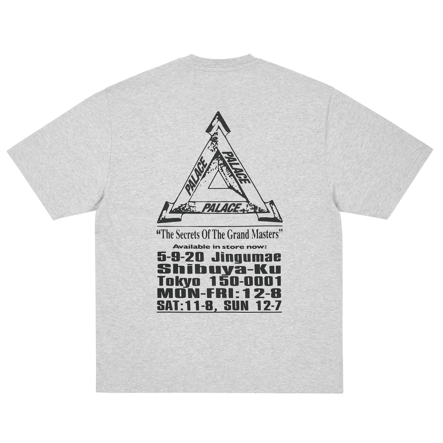 Palace Grand Master T-Shirt "Grey Marl"