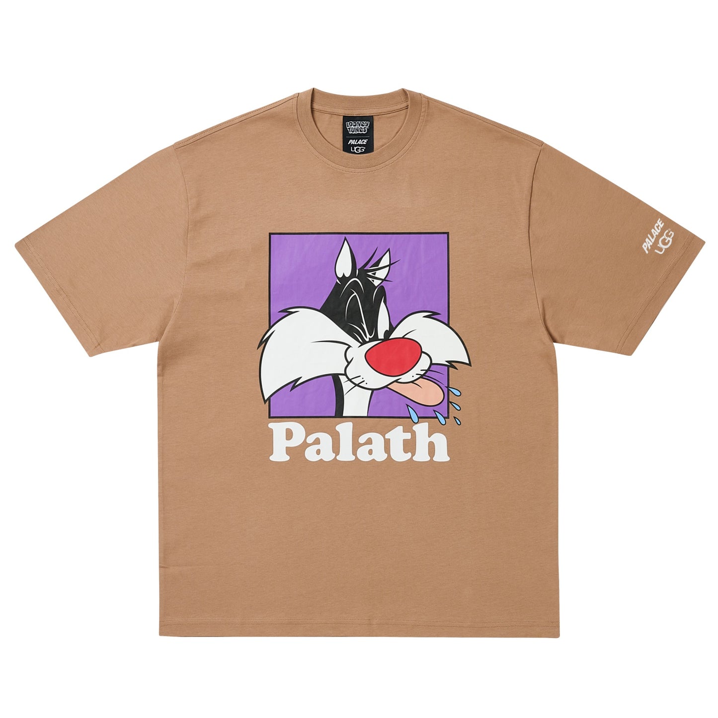 Palace UGG Looney Tunes T-Shirt "Chestnut"