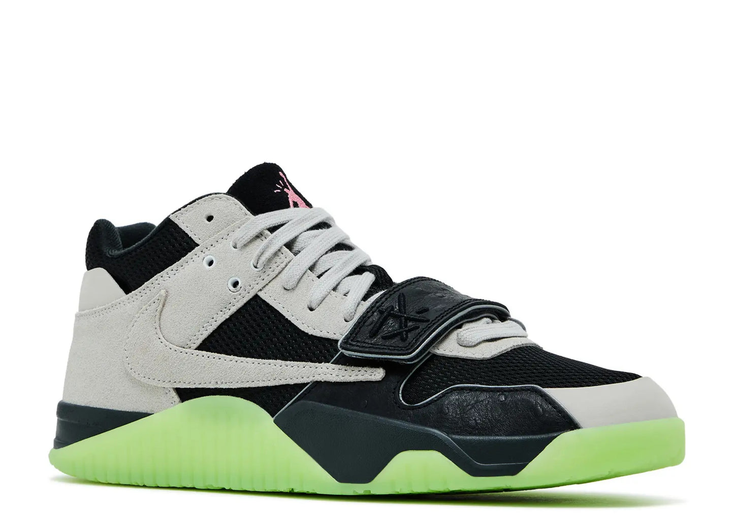 Chase B x Travis Scott x Jordan Jumpman Jack TR "Black/Night Silver"