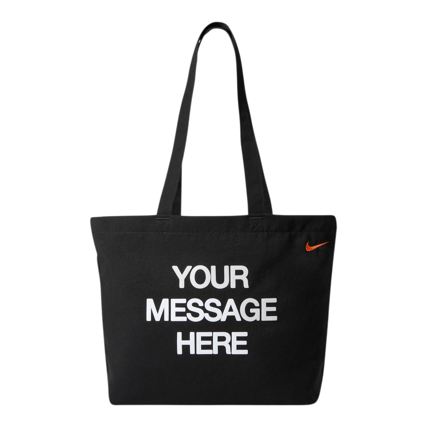 Nike Heritage "Your Message Here" Tote Bag "Black"