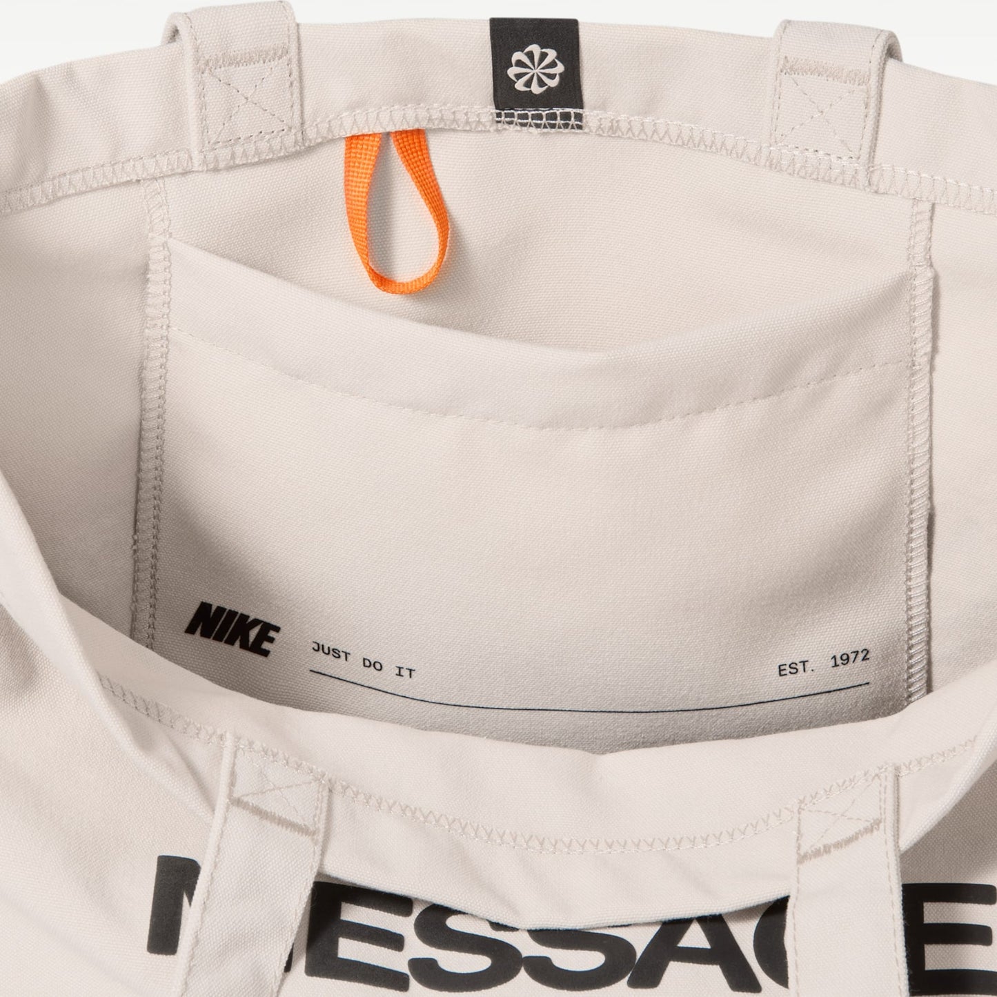 Nike Heritage "Your Message Here" Tote Bag "Oatmeal"