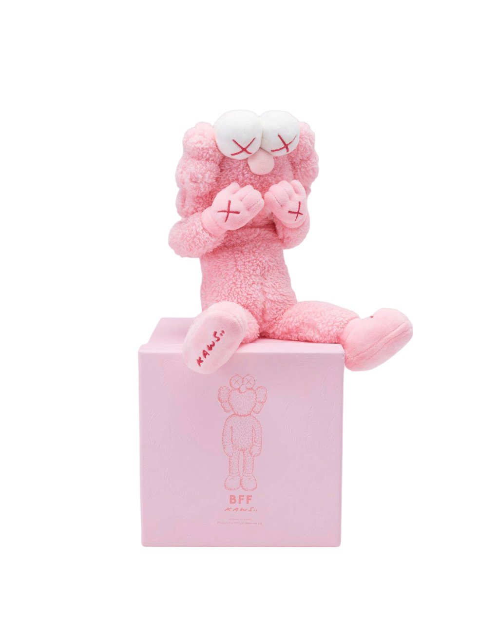 KAWS BFF Plush "Pink" (Edition of 3000)