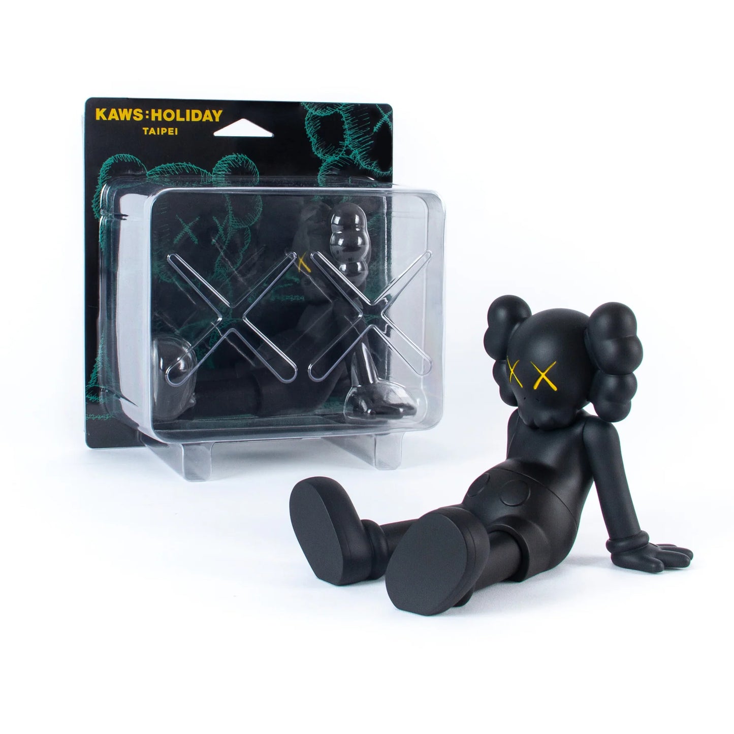 KAWS Holiday Taipei Vinyl Figure "Black"