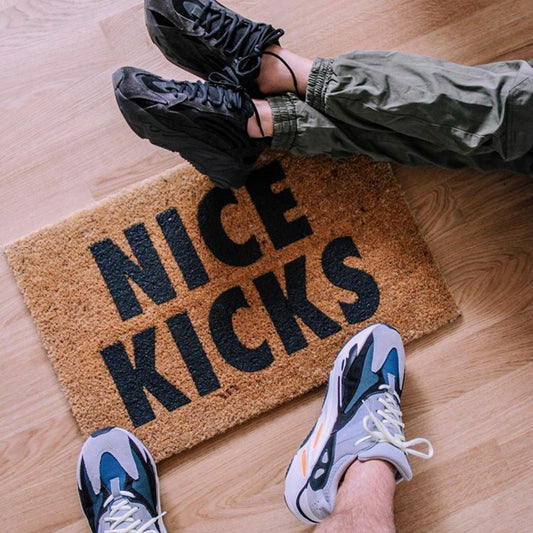 NICE KICKS Doormat "Brown"