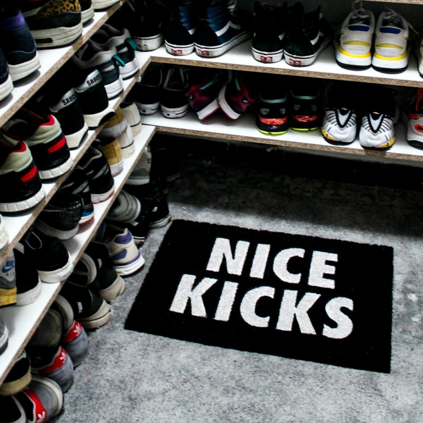 NICE KICKS Doormat "Monochrome"