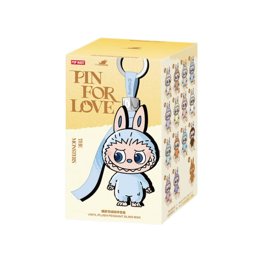 THE MONSTERS Labubu Pin For Love Series-Vinyl Plush Pendant (A - M)