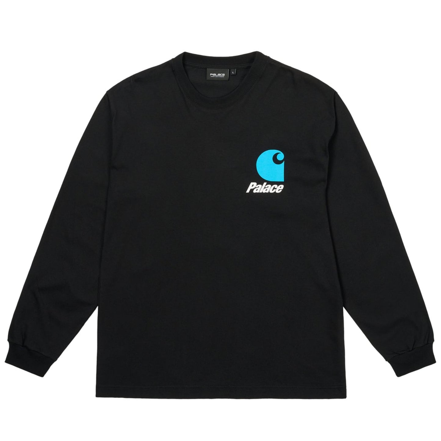 Palace x Carhartt WIP Logo Longsleeve "Black"