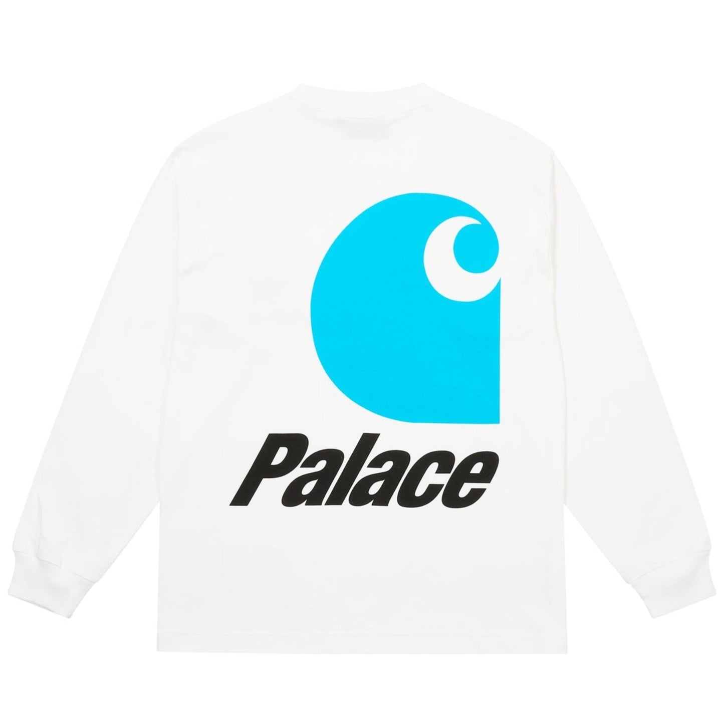 Palace x Carhartt WIP Logo Longsleeve "White"