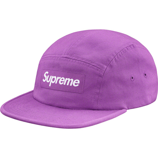 Supreme Washed Chino Twill Camp Cap "Light Purple"