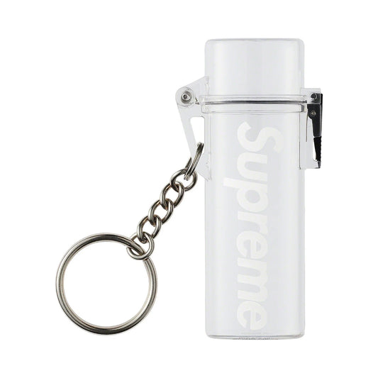 Supreme Waterproof Lighter Case Keychain "Clear"