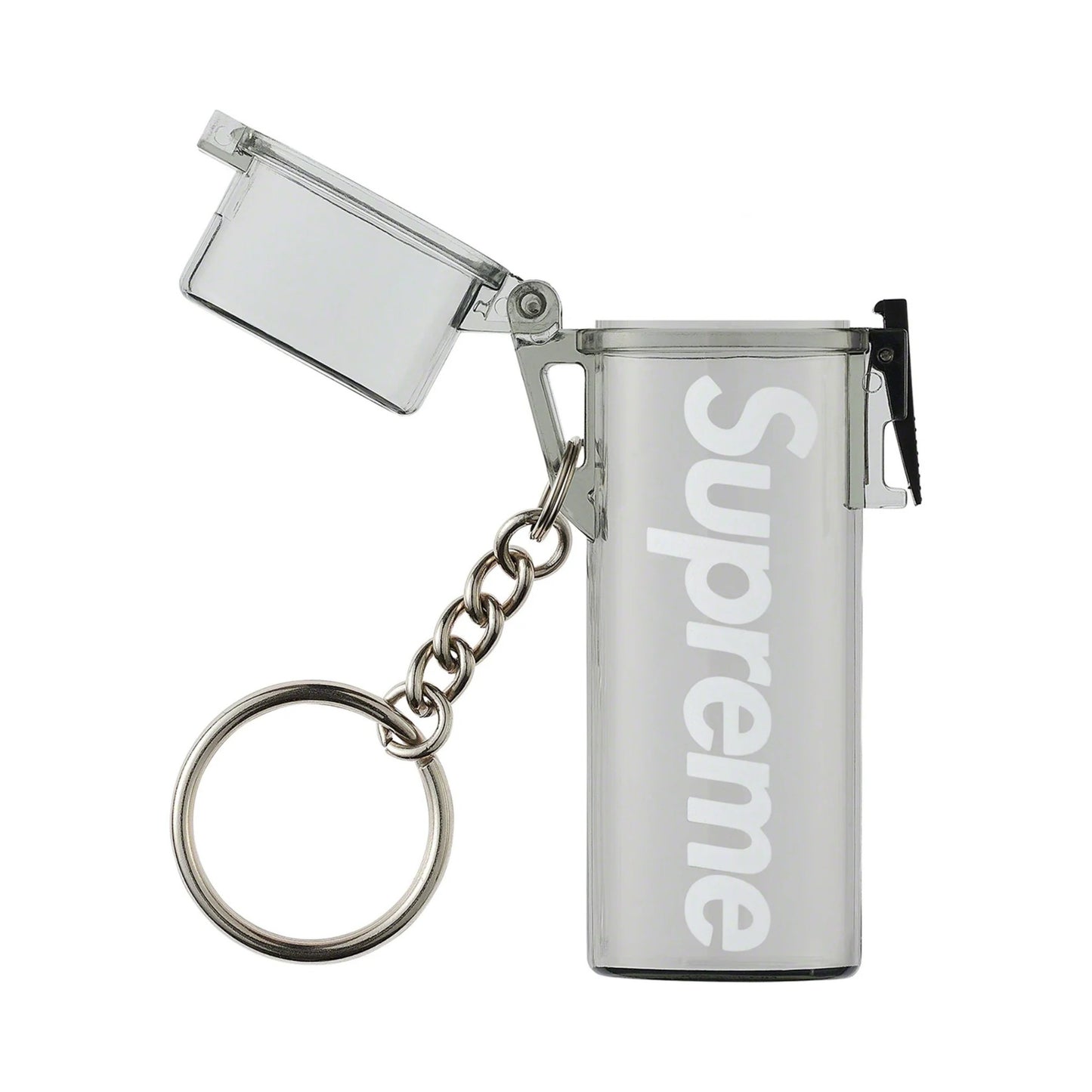 Supreme Waterproof Lighter Case Keychain "Smoke"