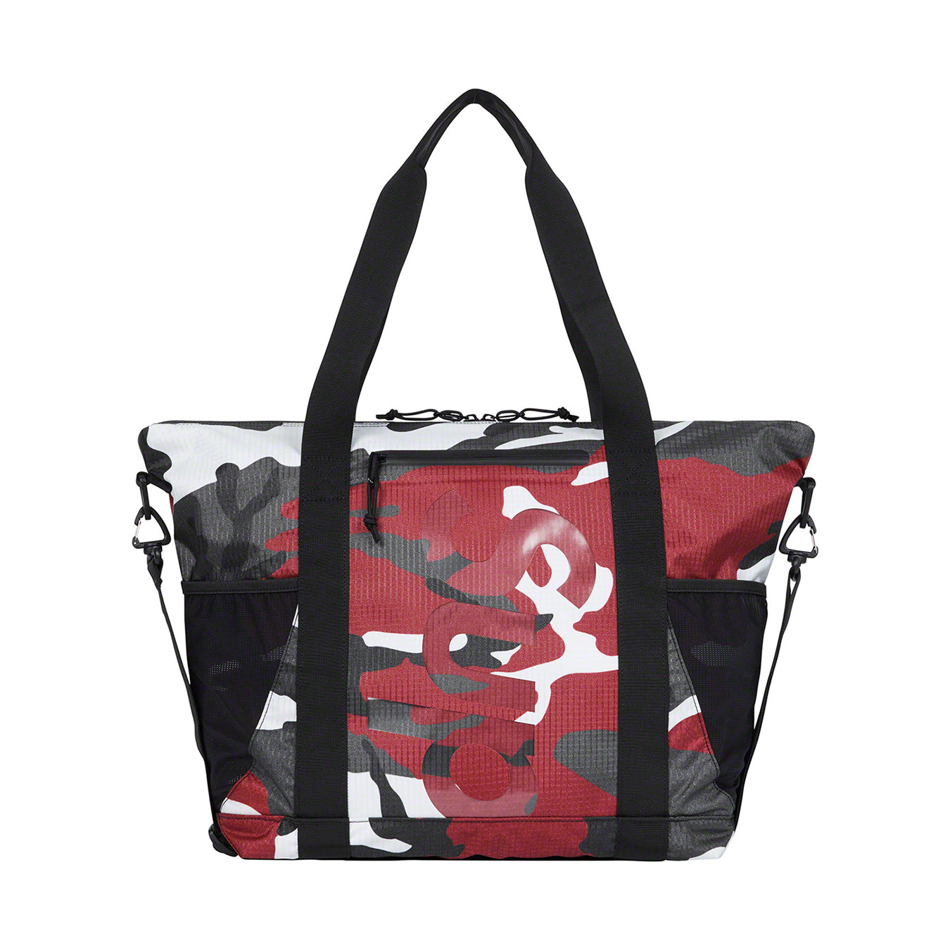 Supreme Zip Tote "Red Camo"