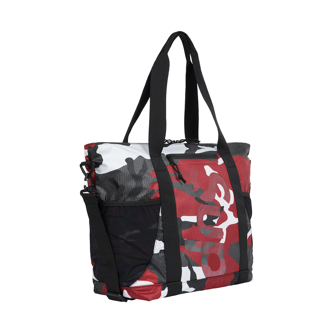 Supreme Zip Tote "Red Camo"