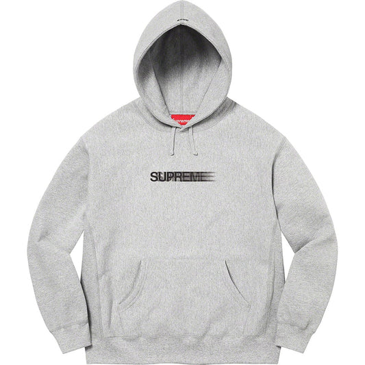 Supreme Motion Logo Hooded Sweatshirt "Heather Grey"