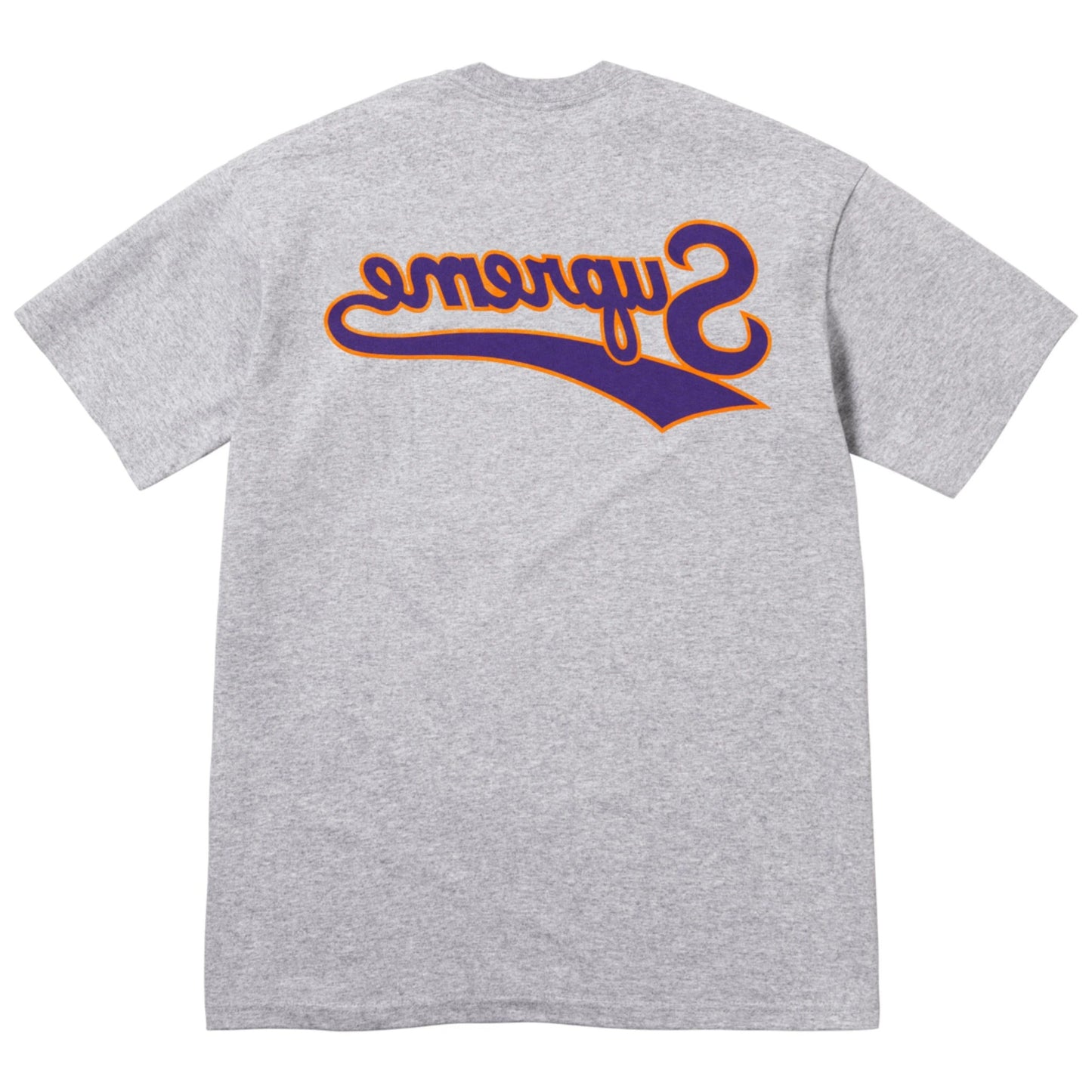 Supreme Backwards Tee "Heather Grey"