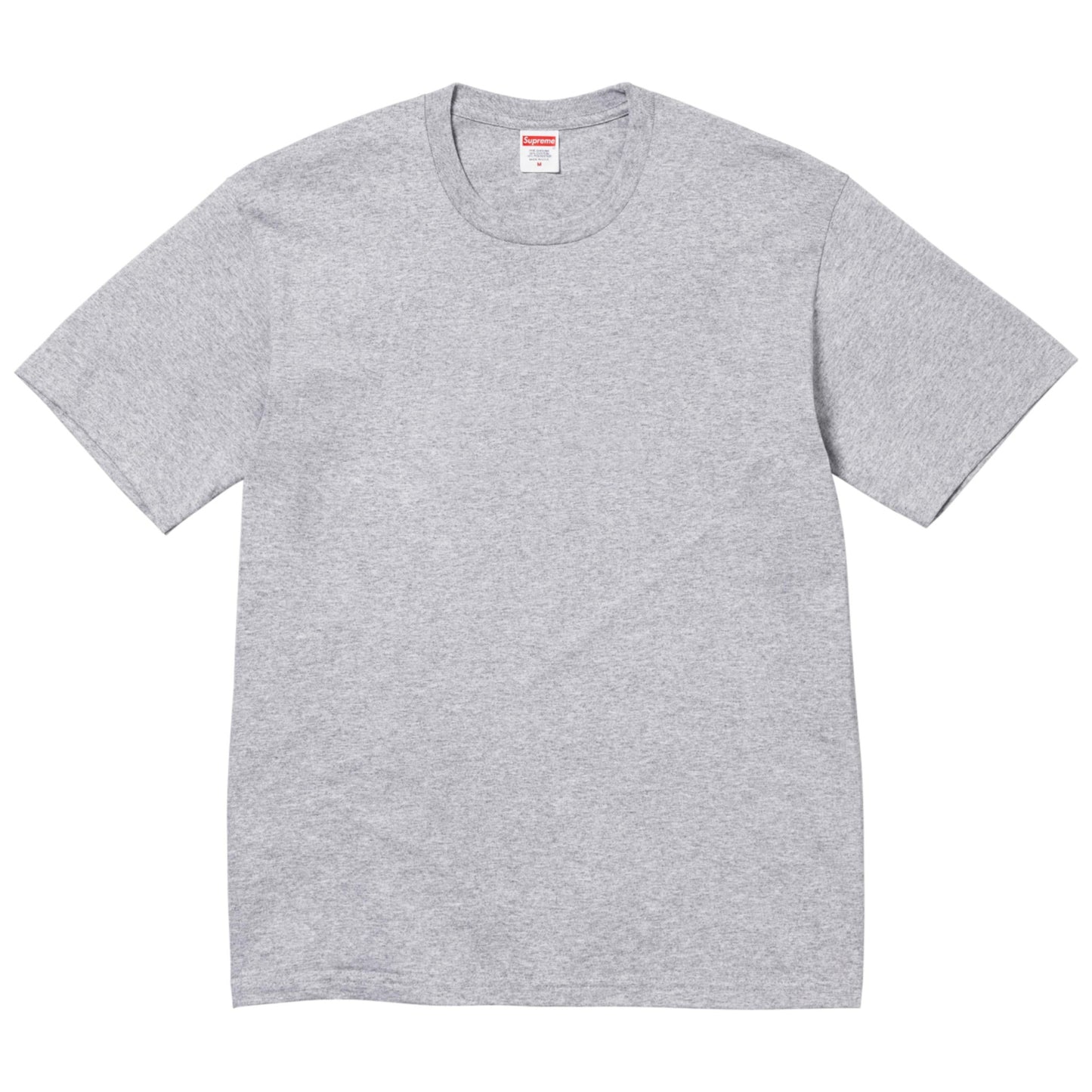 Supreme Backwards Tee "Heather Grey"