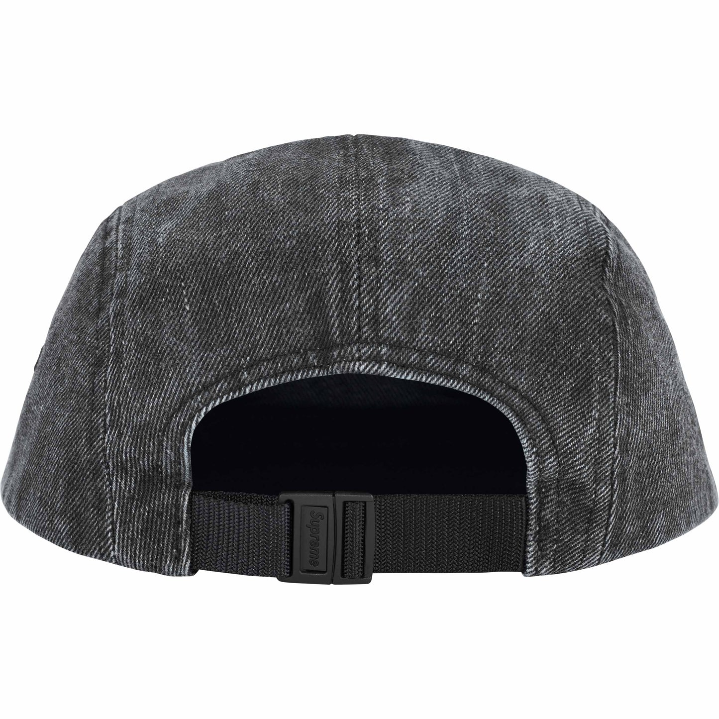 Supreme Coated Denim Camp Cap "Black"