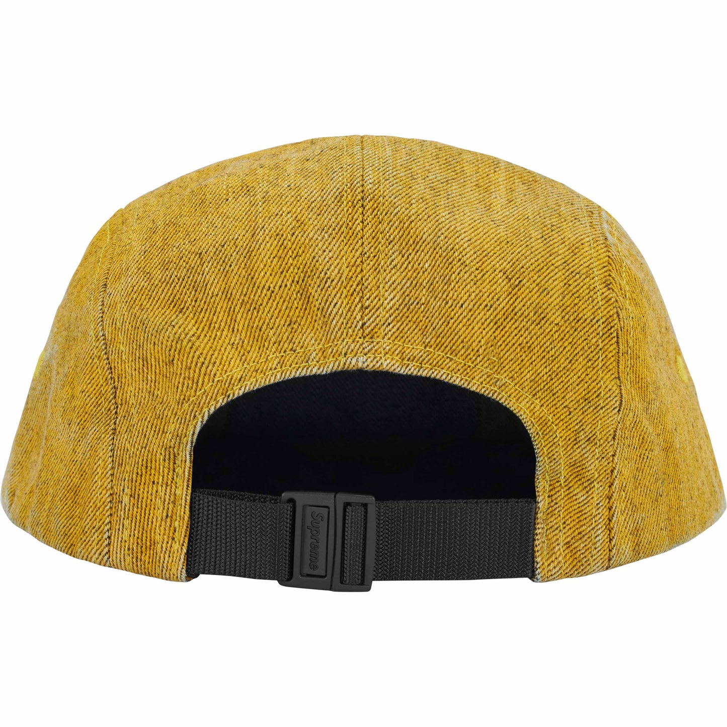 Supreme Coated Denim Camp Cap "Yellow"