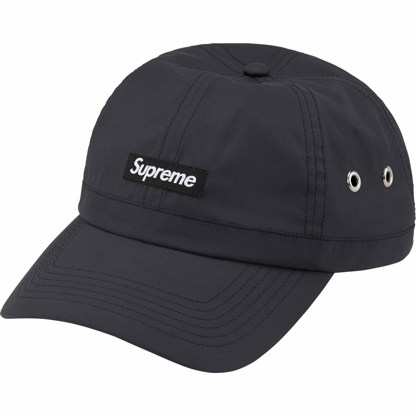 Supreme Crown Band Nylon 6-Panel "Black"