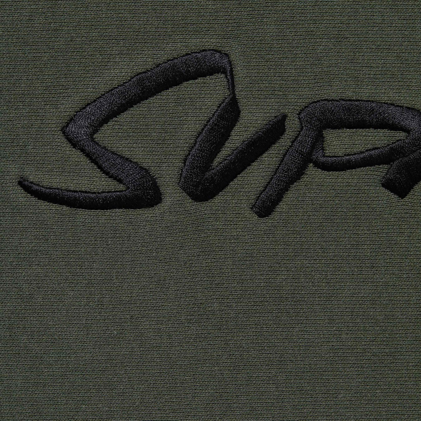 Supreme Futura Hooded Sweatshirt "Dark Olive"