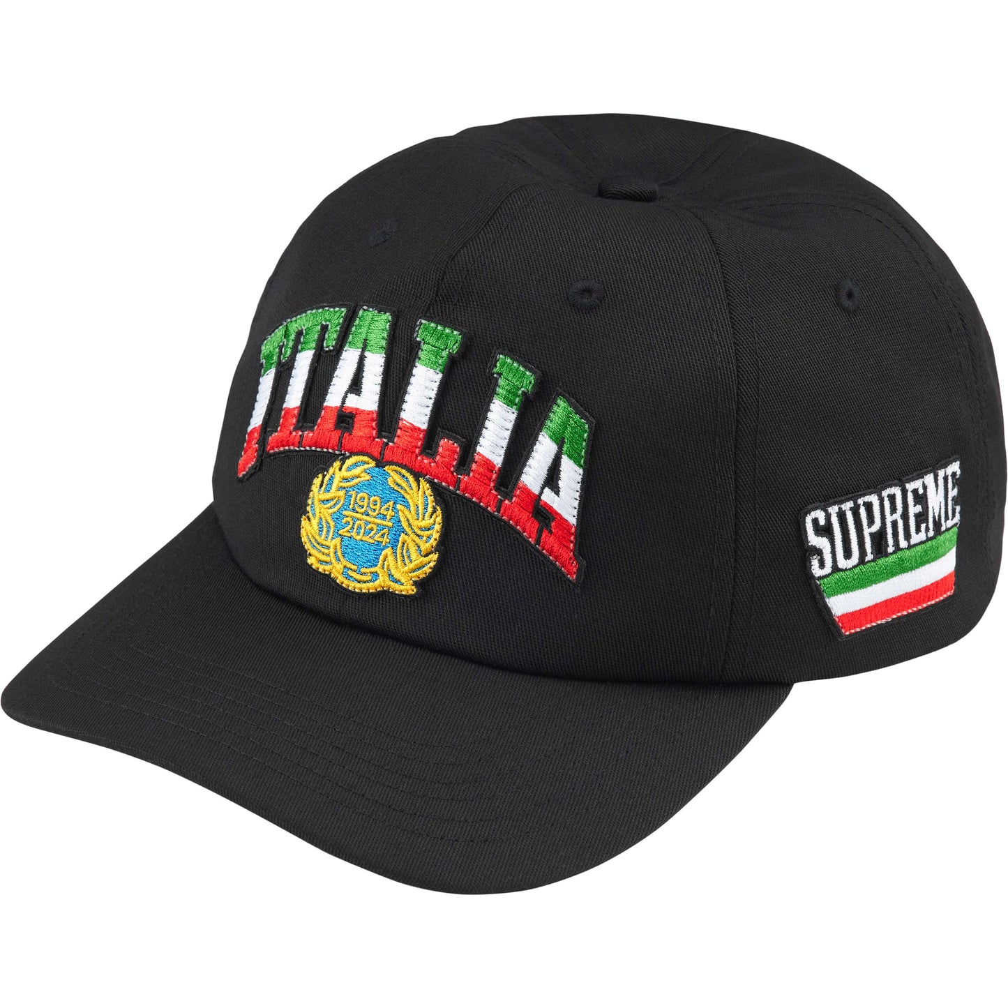 Supreme Italia 6-Panel "Black"