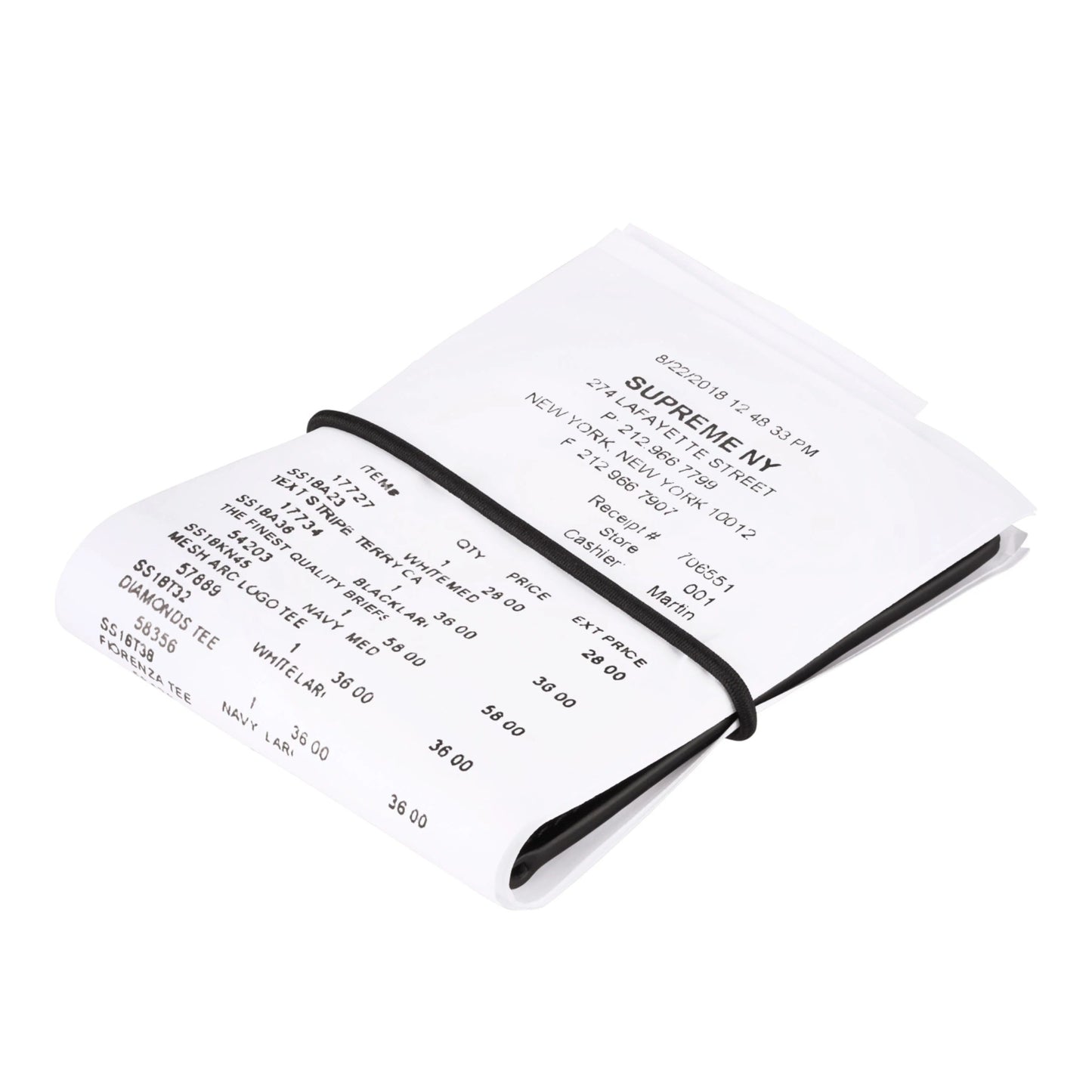 Supreme MM6 Maison Margiela Receipt Wallet
