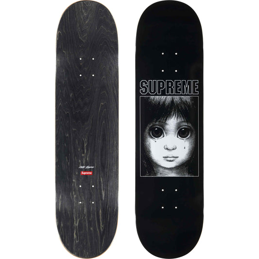 Supreme Margaret Keane Teardrop Skateboard "Black"