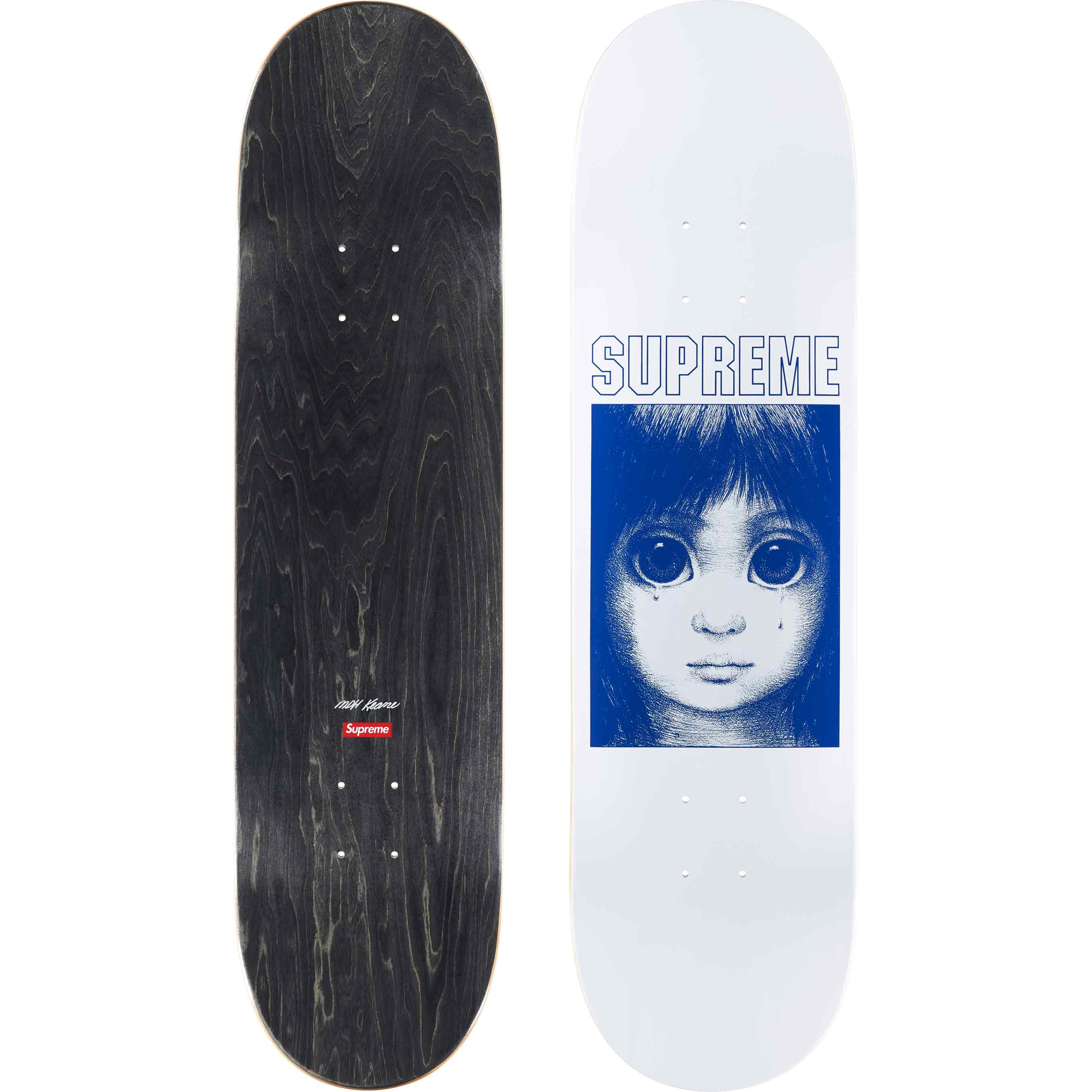 Supreme Margaret Keane Teardrop Skateboard 