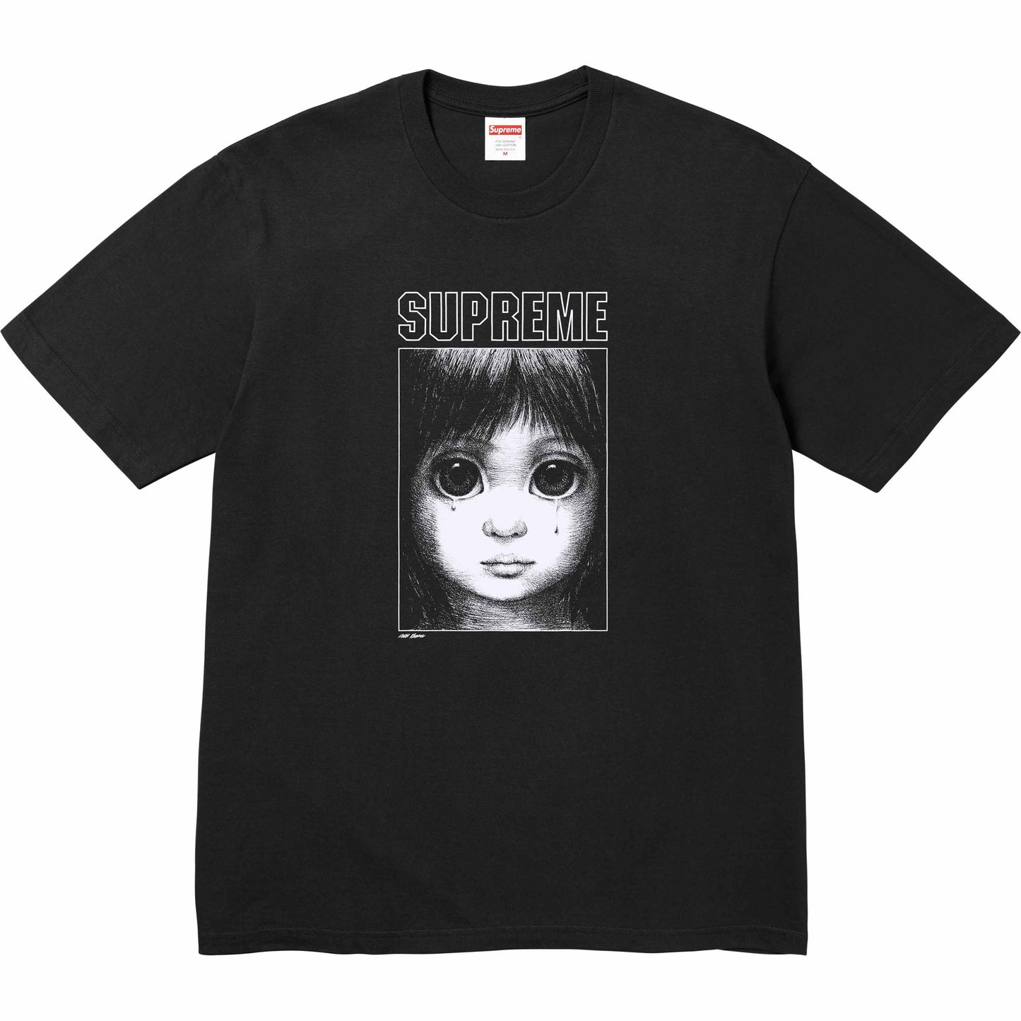 Supreme Margaret Keane Teardrop Tee "Black"