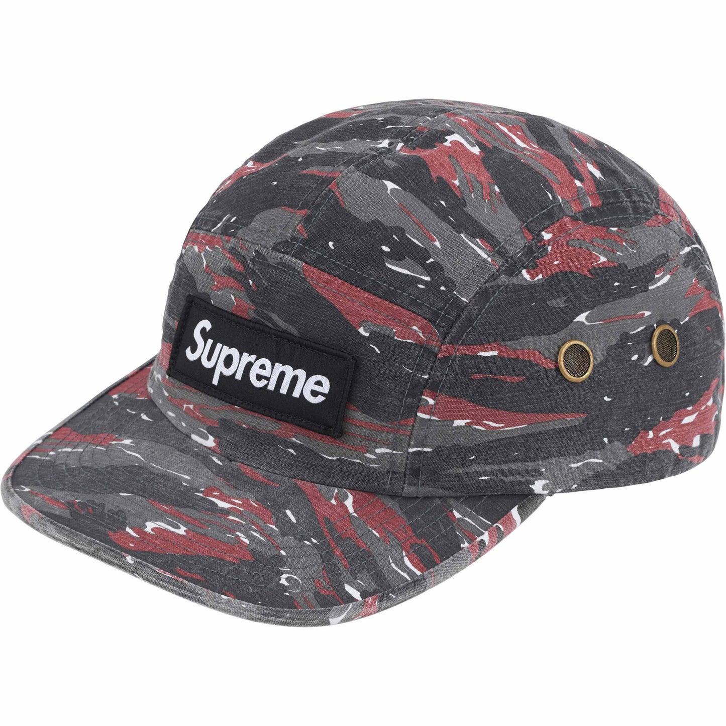 Supreme Military Camp Cap "Red Tiger Camo"