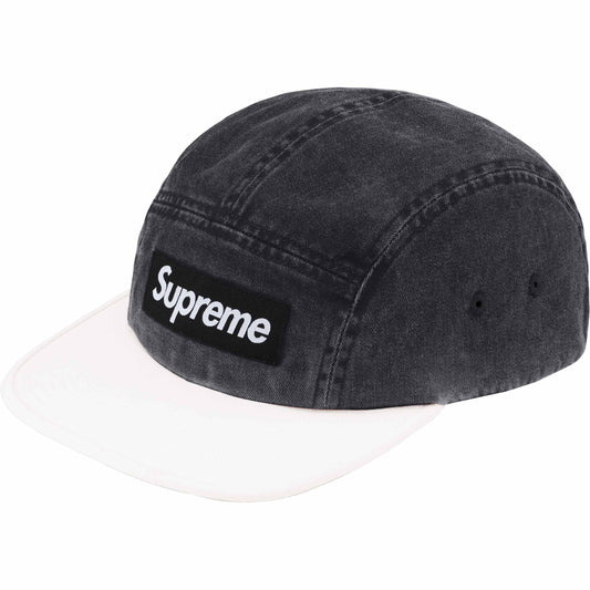 Supreme Pigment 2-Tone Camp Cap "Black"