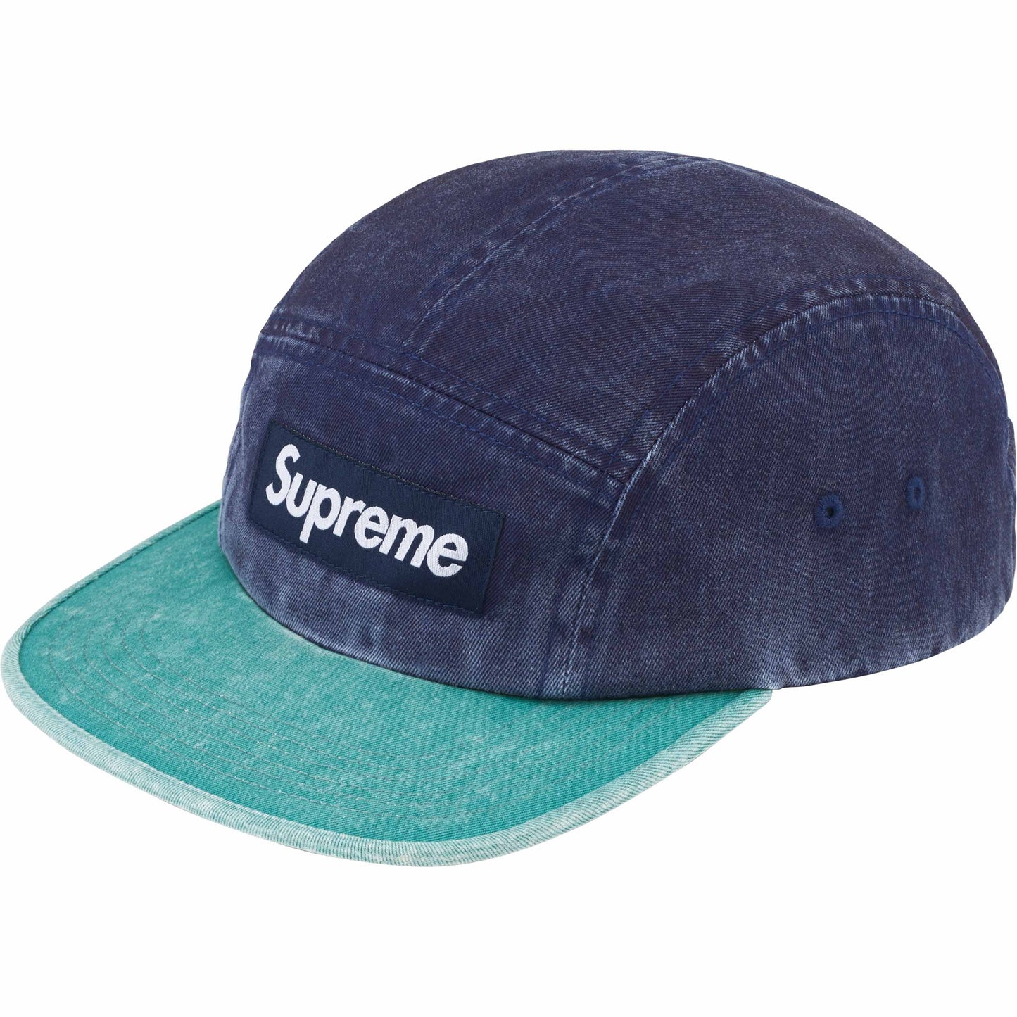 Supreme Pigment 2-Tone Camp Cap "Navy"